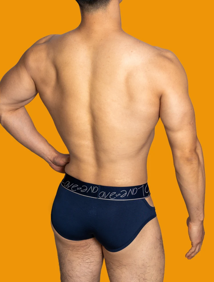 Bragas sexis Sissy para Hombre, Ropa Interior Modal de diseño hueco para Hombre, calzoncillos Gay juveniles, Ropa Interior cómoda para Hombre