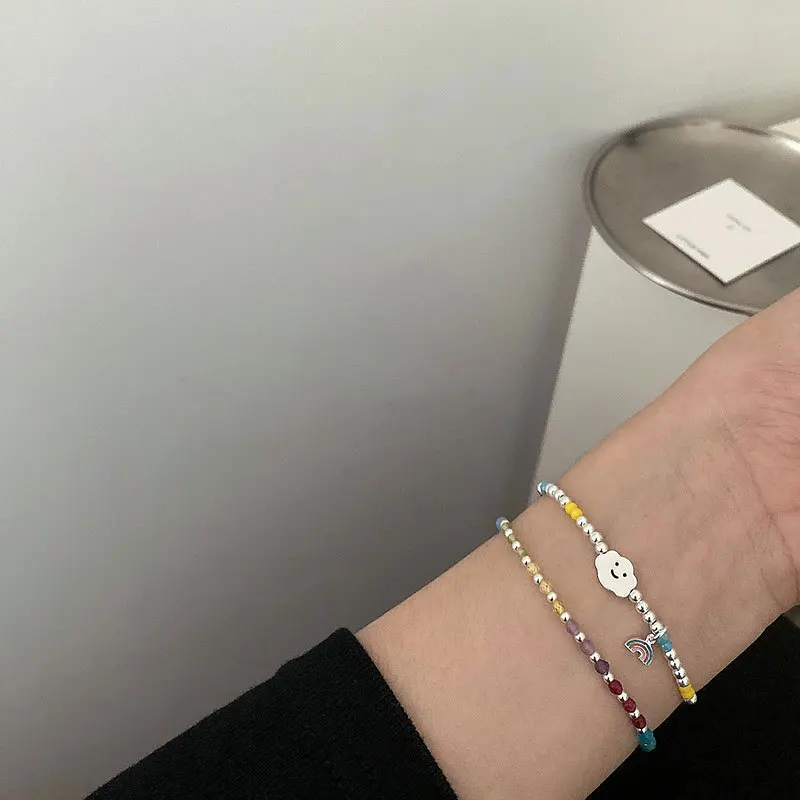 ☆韓国の人気☆【SPORTY&RICH】☆WELLNESS BEADS BRACELET☆ Jewelry – Sporty & Rich