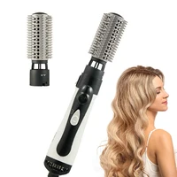 Sèche-cheveux et brosse volumisante, sèche-cheveux et coiffeur en une étape, brosse à air chaud électrique, produits électroniques supérieurs 3 en 1, 3 vitesses, 1000W 2