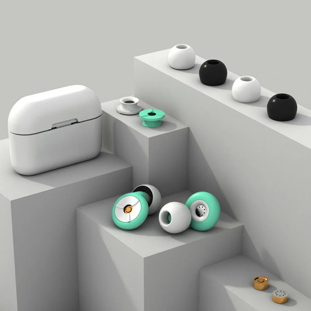 Silicone Sleeping Ear Plugs Waterproof Soft Diving Ear Plugs Waterproof Ear Plug with Earplug Caps & Case for Swimming Showering