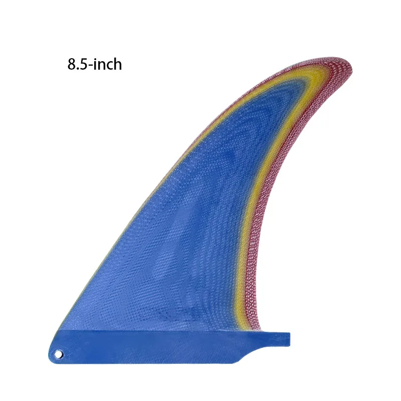 NEW Longboard Fin Fiberglass 6/7.5/8/8.5/9.5inch Single Fin  Surf Fins For Sup Central Surf Fin Multicolor Surfboard Fin quillas 5