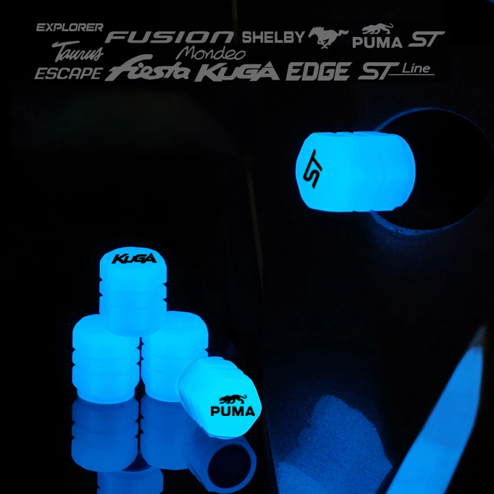 5 шт. колпачки для клапанов шин Ford ST STLINE экспедиция Fiesta FUSION GALAXY PUMA RANGER Raptor TRANSIT lettering