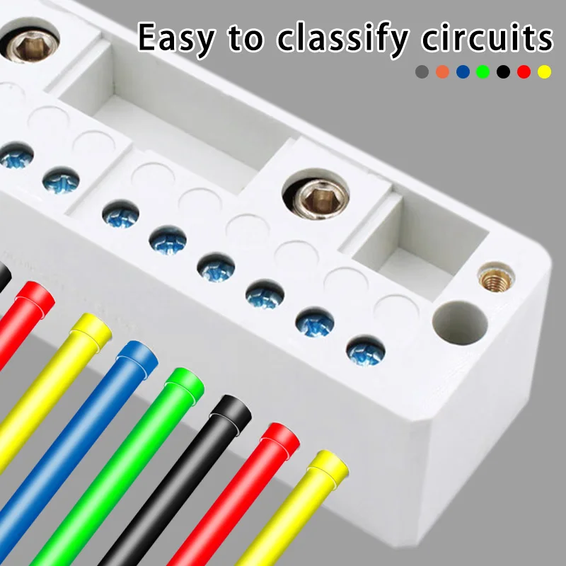 VE Tube Terminal Kits 200-1900PCS VE Tube Terminal Kits Quick Wiring Insulated Ferrule Crimp Terminals Boxed Set Wire Cable Connector A/B Type 300V