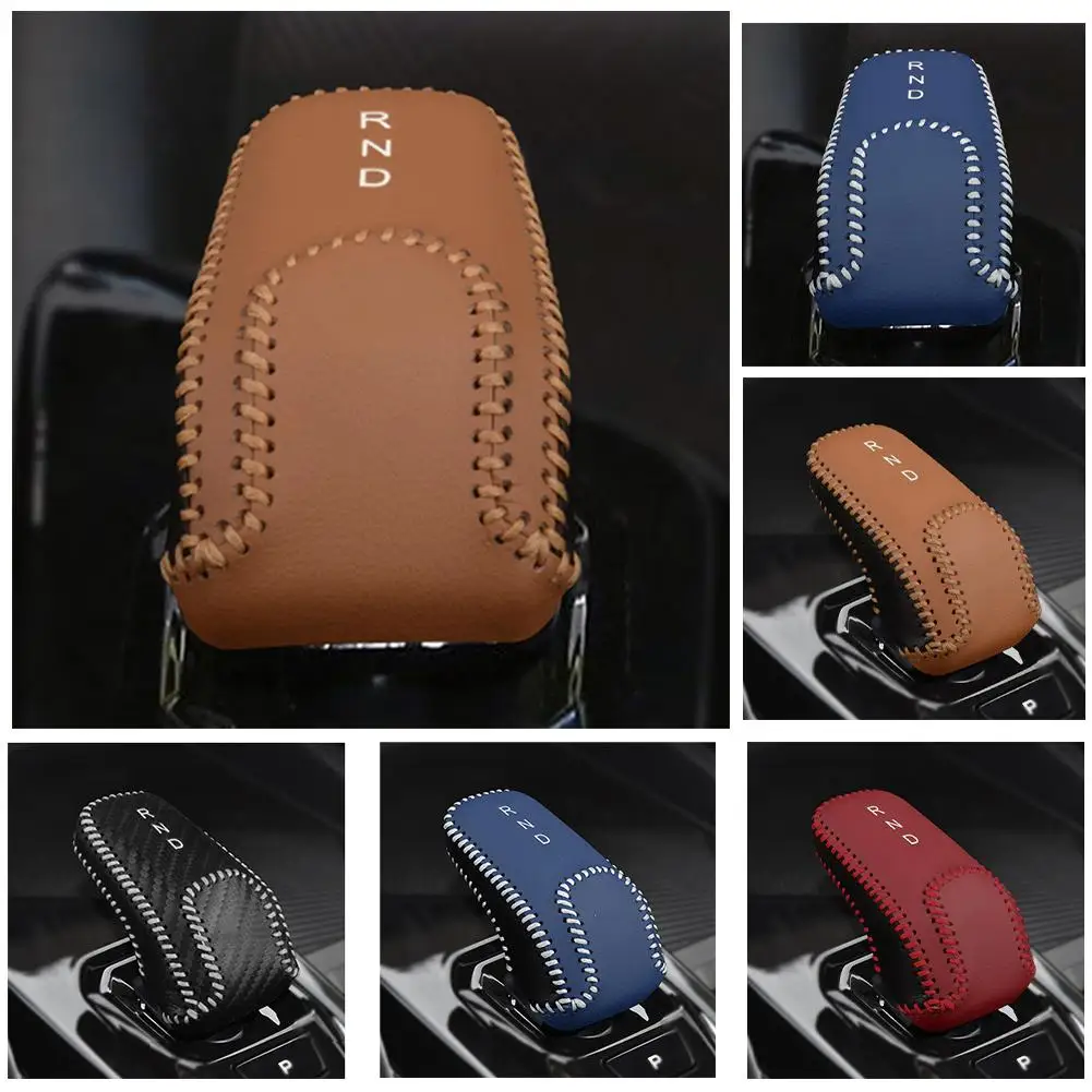 칼라 가죽 자동차 기어 레버 커버, Geely Coolray Sx11 2022 2023 2024 시프트 노브 보호대 패드 장식, 자동 수정 K V6Z2