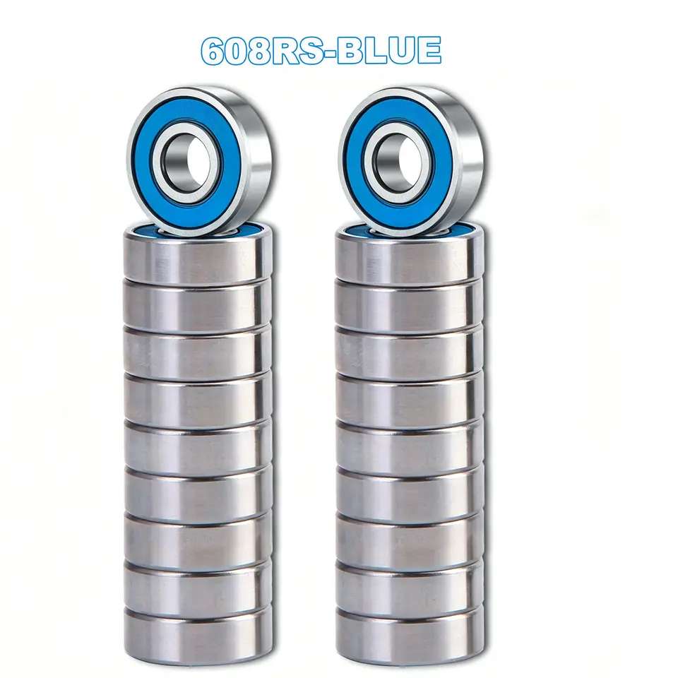6/12/20pcs 608RS/608ZZ Bearings, Durable Carbon Steel Ball Bearings Skateboards, Longboards, Inline Skates, Roller Skates image 14