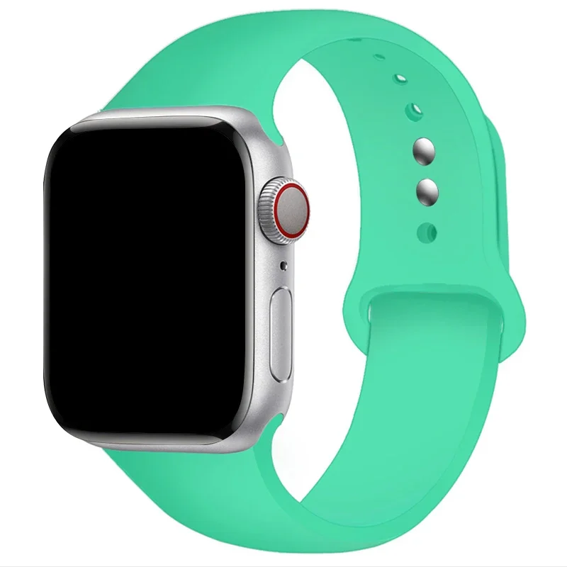 Silicone Sports Band for Smartwatch - Adjustable Loop Bracelet
