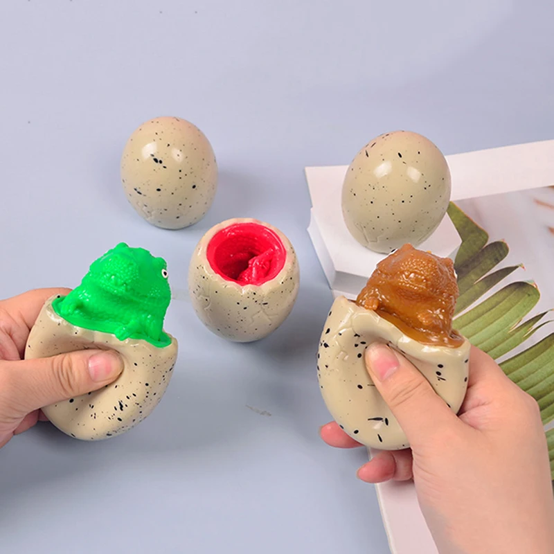 

Hot Sale 1Pc Dinosaur Egg Squeeze Toy Cute Vent Dinosaur Egg Squeeze Toy Dinosaur Vent Ball Slow Rebound Decompression Artifact