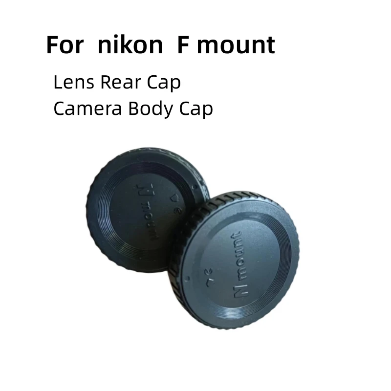 

Крышка корпуса камеры + Задняя крышка объектива Защита от пыли ABS пластик черный для Nikon D800 D850 D750 аксессуары для камеры N