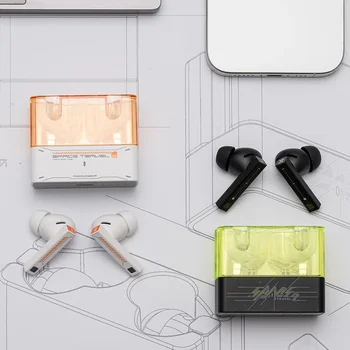 MOONDROP Space Travel 2 earphone HiFi Noise-Canceling TWS wiress Bluetooth 6.0 ANC Low-latency Game Mode SBC/AAC gaming headset 2