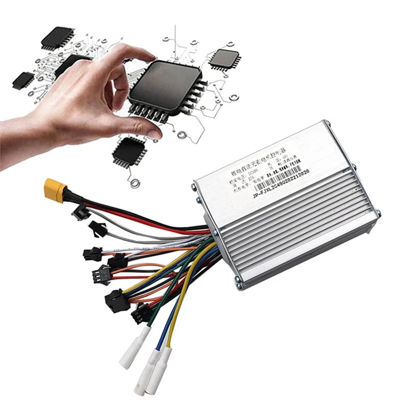 For JP 60V 25A Controller Brushless Motor+36-60V Dashboard Meter Kit For JP Electric Scooter Accessories