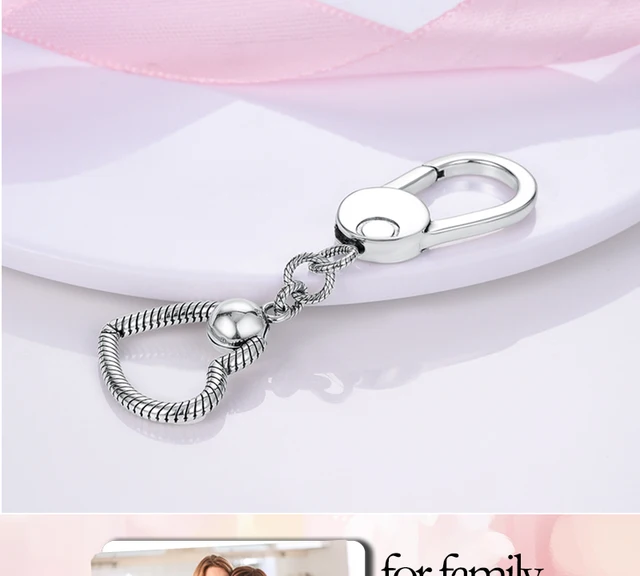 New arrived 10pcs/lot silver color Metal Key Rings buckle 60mm Long Split  Rings for KeyChains accessories