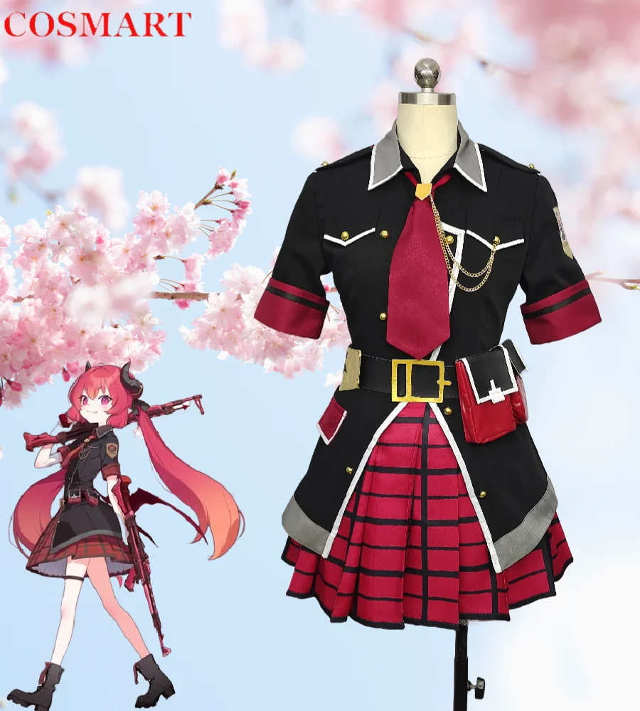 

COSMART синий архив Akashi Junko формула костюм косплей игры аниме вечерние Униформа Hallowen ролевая одежда