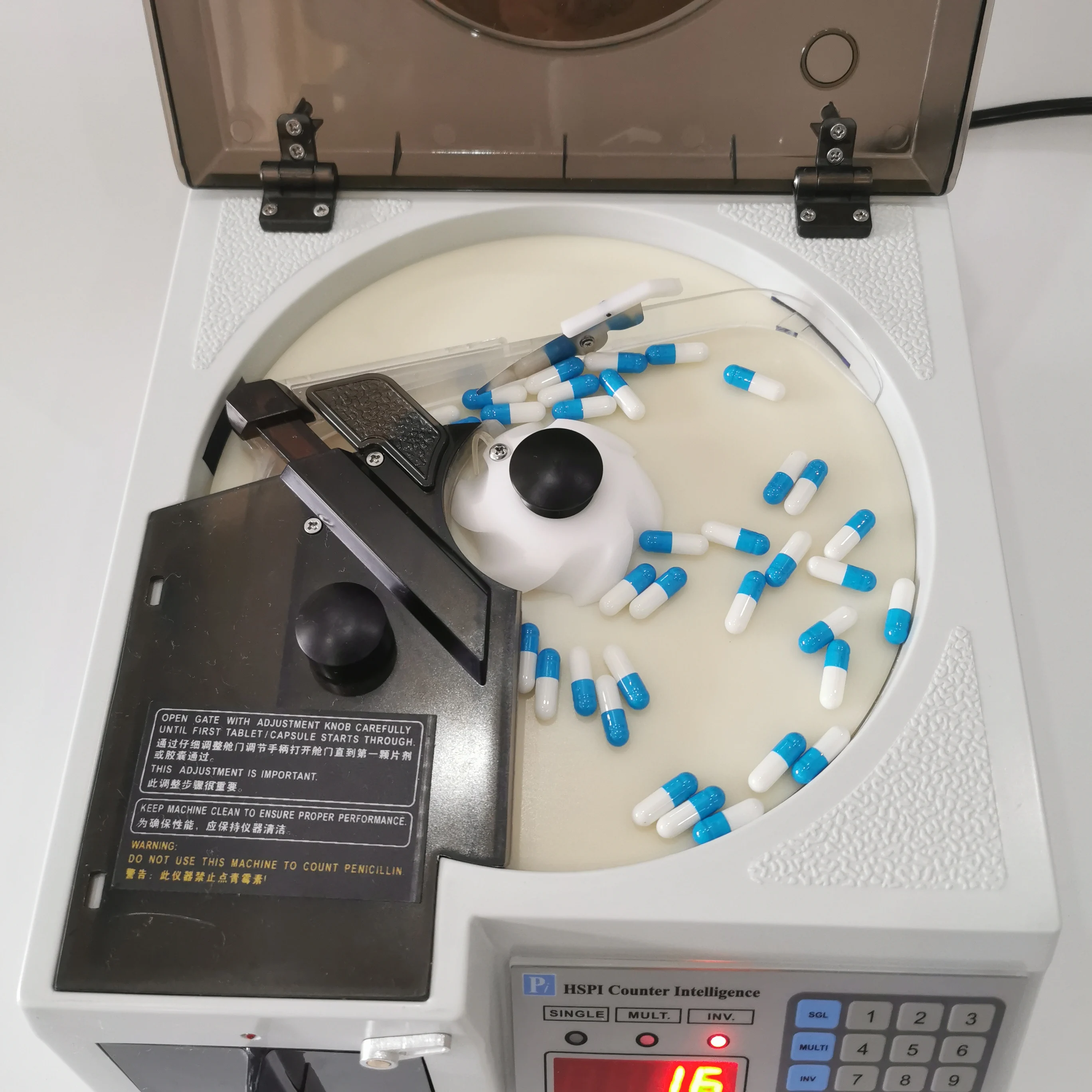 Automatic Capsule Tablet Counting Machine Electronic Pill Counter for Pharmacy Lab Capsule Tablet Counting Equipment detail image 6