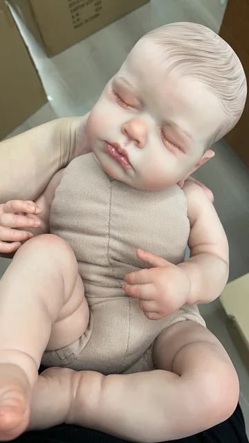 20 Lou Lou Bebe Reborn Dolls Finished Painted Lifelike Reborn Dolls Bonecos  Bebês Renascidos Realistas Para Criança - AliExpress