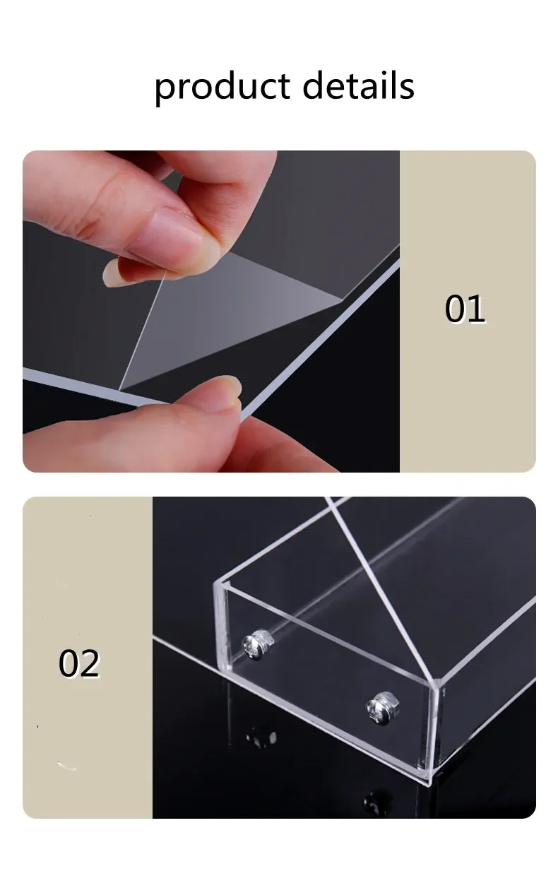 Display Acrilico Per Bracciali A 3 Strati - Supporto Esposizione Per Gioielli E Profumi - Foto 4