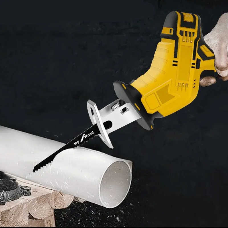 Cordless Reciprocating Saw For Dewalt 18V 20V Battery Electric Cutting Saber Saw Wood Metal Pipe Cutting Power Tools
