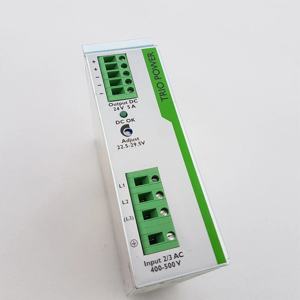 New 2866462 TRIO PS 3AC 24DC 5 2866462 TRIO POWER Switching Power Supply Fast Ship Works