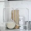 2025 Hot Expandable Cutlery Drying Rack Kitchen Sink Drain Basket Stainless Steel Drain Basket Kitchen Storage Trays 4