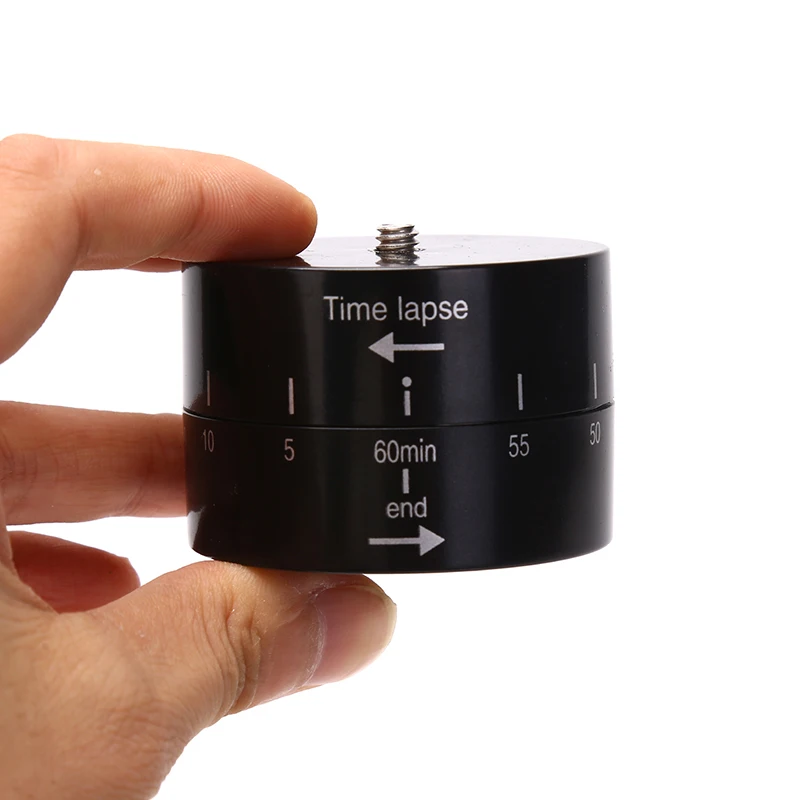 Time Lapse Stabilizer Aluminum Panning 360 Degrees Rotating 60 Min Yuntai for GoPro DSLR ILDC small camera Phone