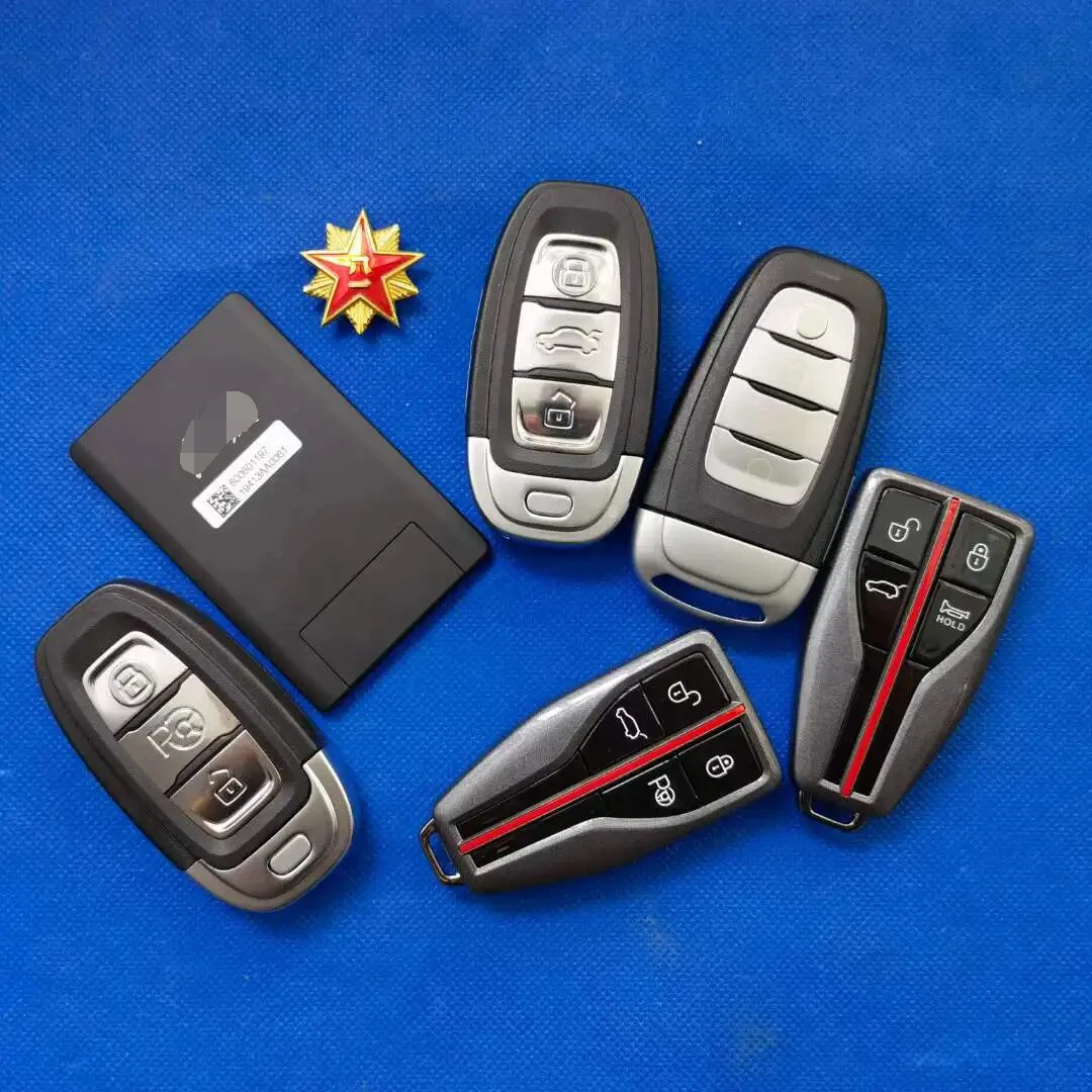 Оригинальный Автомобильный БЕСКЛЮЧЕВОЙ пульт дистанционного управления 433 МГц для HONGQI H5 H7 H9 L5 HS5 HS7 HS9 фотосессия HS5 HQ9