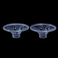 2PCS Silicone Generic Breastfeeding Nursing Breast Strong Pump Baby Feeding Massage Cushion For manual/electric Breast Pumps 2