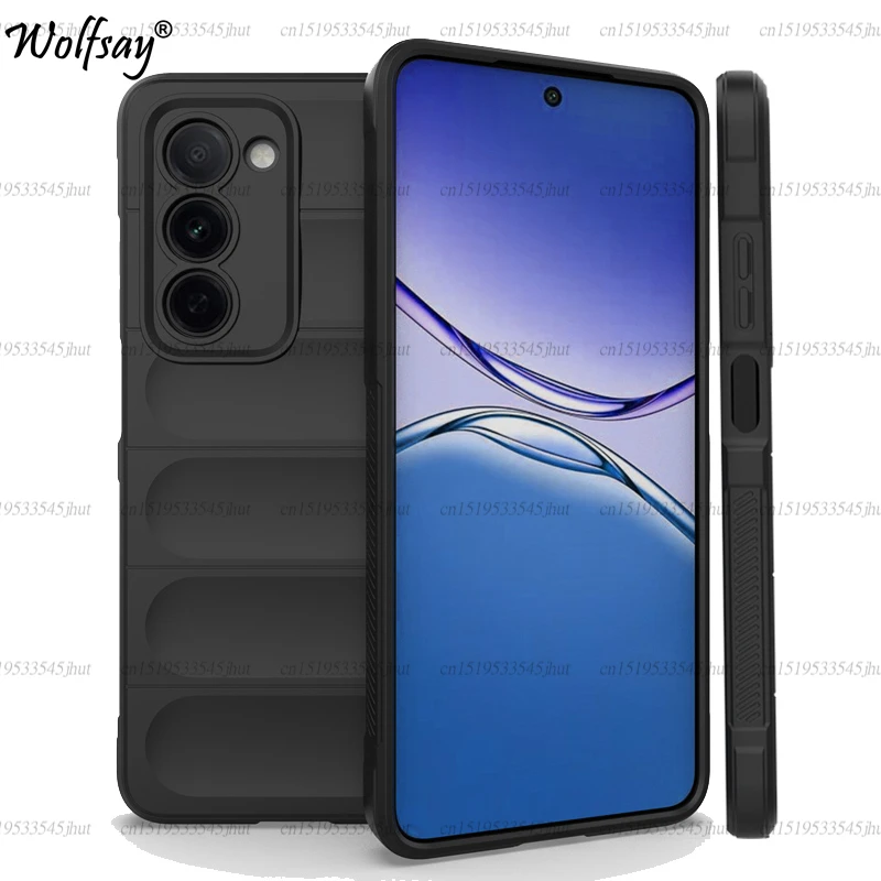 Durable Anti-Slip Shockproof Phone Case - Soft Silicone Back Cover