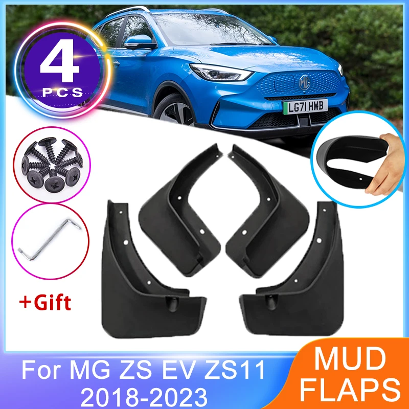 

4х грязевой клапан для MG ZS EV ZS11 2018 2019 2020 2021 2022 2023, передние и задние брызговики, защитные Брызговики, автомобильные аксессуары