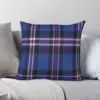 Rangers Tartan Square Pillowcase Polyester Linen Velvet Pattern Zip Decor Throw Pillow Case Home Cushion Cover 45x45 1
