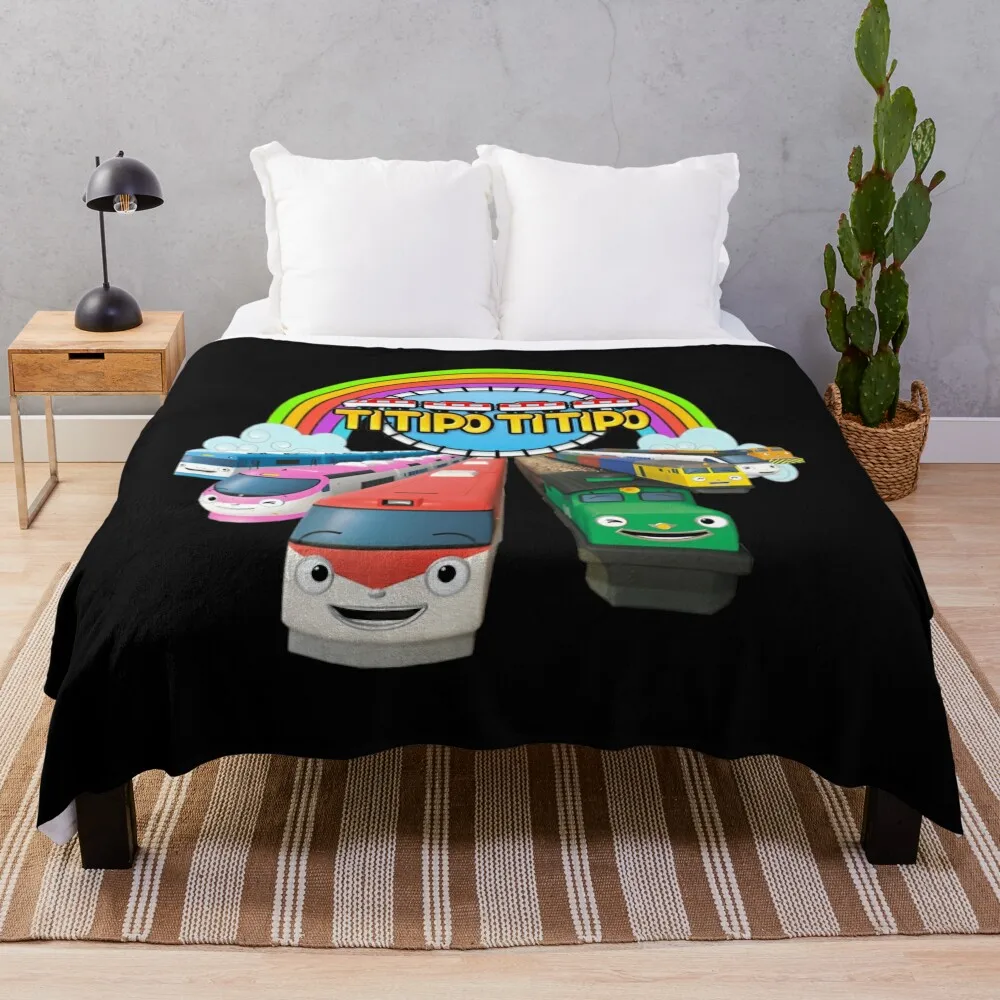 Titipo And Friends Throw Coperta Bed Nap For Babies Coperte