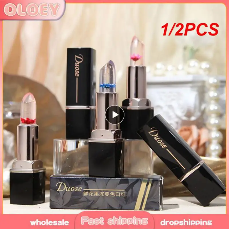 Add a touch of luxury to your lips with our affordable and innovative 1/2PCS Anti-chapped Lip Balm.