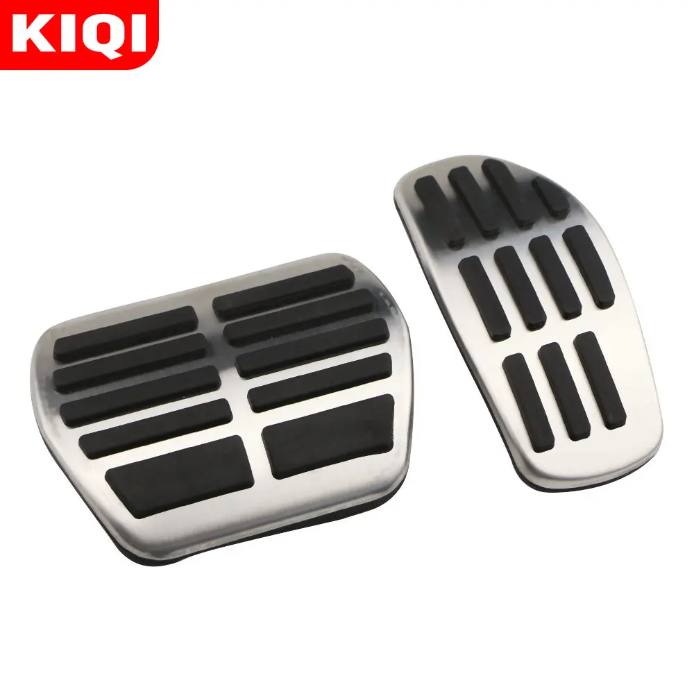 Car Pedals KIQI Auto Pedals for Nissan Qashqai J11-Replacement Parts Gas Fuel Pedal Brake Pedal Cover Rest Pedale Covers car accessories car pedals pedal cover