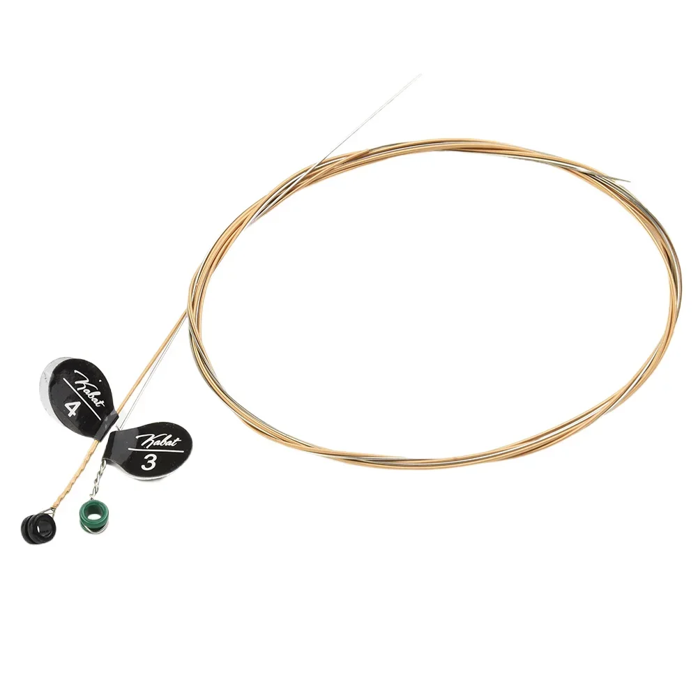 6 Teile/satz Akustische Gitarre Saiten Teile Volle Größe 09-45 10-50 11-52 12-54 13-56 Messing Gitarre Saiten Geschenk Für Anfänger Spieler – Detail 8