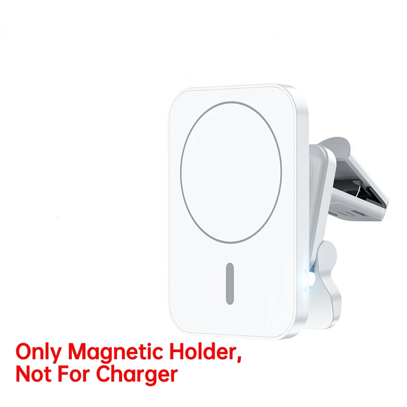 15W Fast Magnetic Wireless Charger For iPhone 13 Pro Max Mini In Car Air Vent Phone Holder Magsafe Case For Apple 12Pro Mini Max best magsafe charger