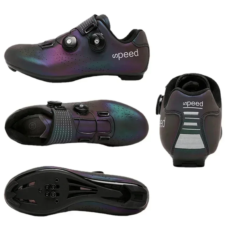 Cycling Sneaker Mtb Pedal Bicycle Shoes Man Women Flat Mountain Cycling Shoes Cleat Rb Speed Footwear Selflocking cycling shoes