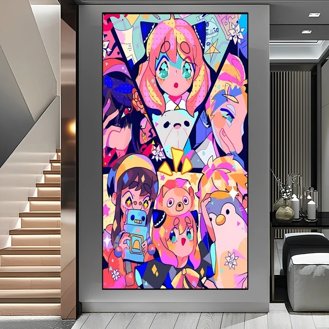 Anime Poster Spy X Family Anya Meme Retro Kraft Paper Prints Picture  Cartoon Vintage Home Room Cafe Bar Art Wall Decor Painting - AliExpress