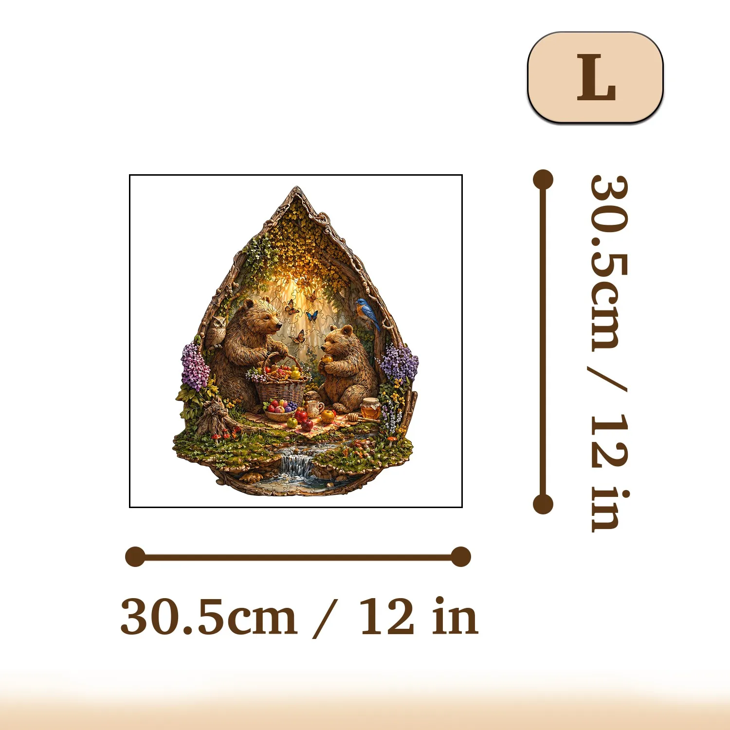 ตัวเลือกสินค้า สวนเรือนกระจก ตัวต่อไม้ ฝึกสมองเด็ก