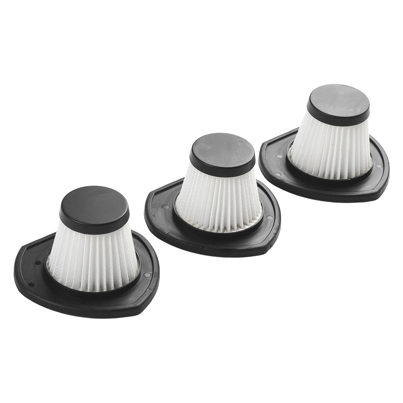Maximize Vacuum Cleaning Performance with 3pcs Replacement Filters for R6053 Handheld Car Cordless Vacuum Cleaner
