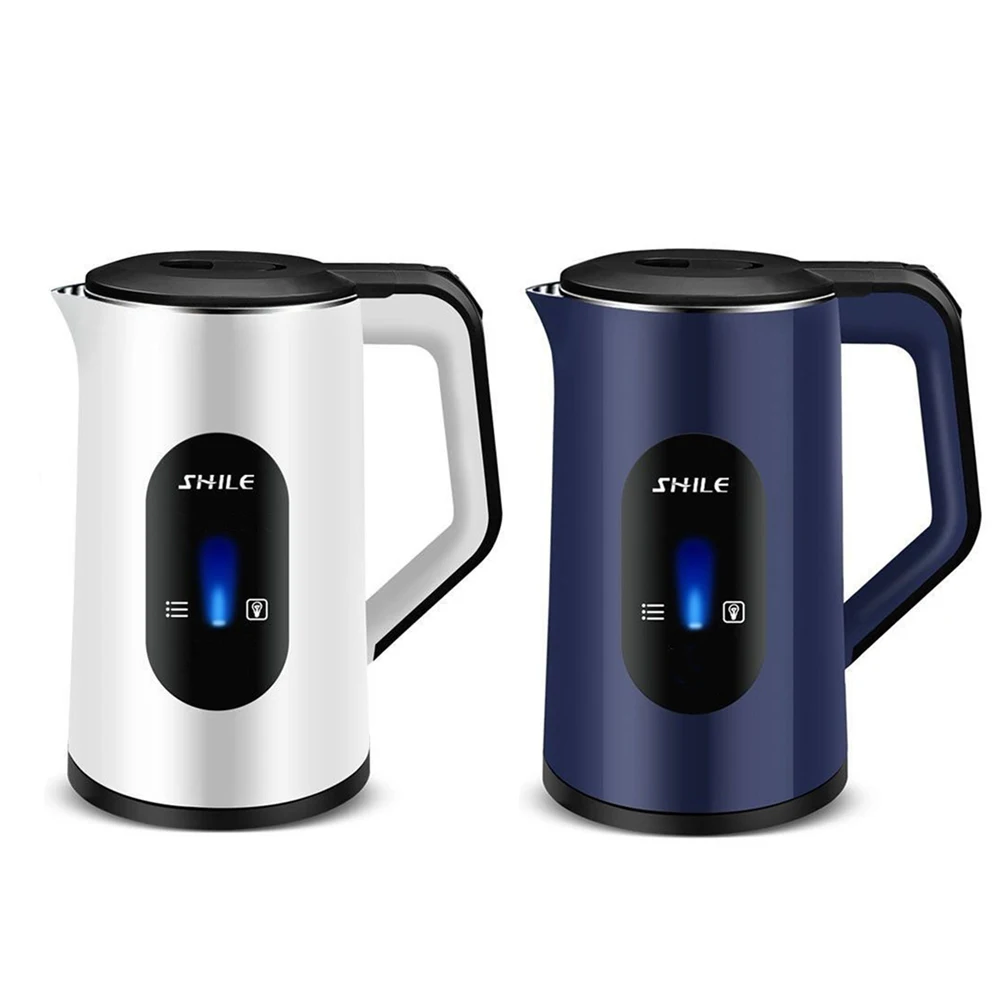 3L Stainless Steel Electric Digital Display Hot Water Boiler Auto-Shutoff Multifunctional Tea Pot 1500W Fast Boil Boil Water Pot 4