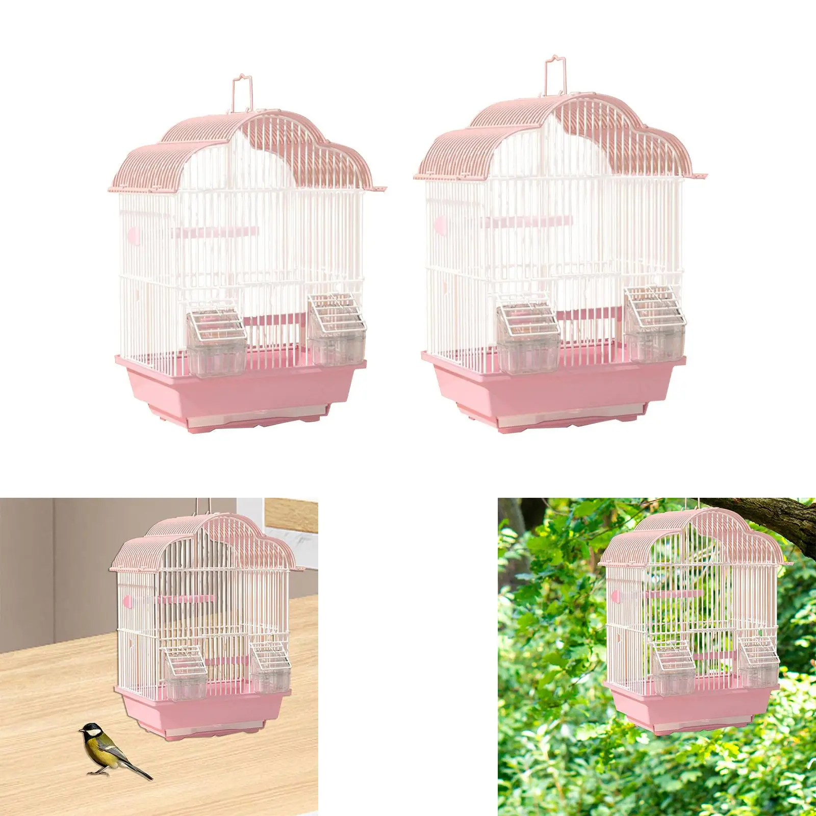 Travel Bird Cage Pet House Indoor Accessories Stand Cage Parrot Birdcage for Parakeets Small Animals Canary Finches Budgies Travel Bird Cage Pet House Indoor Accessories Stand Cage Parrot Birdcage for Parakeets Small Animals Canary Finches Budgies