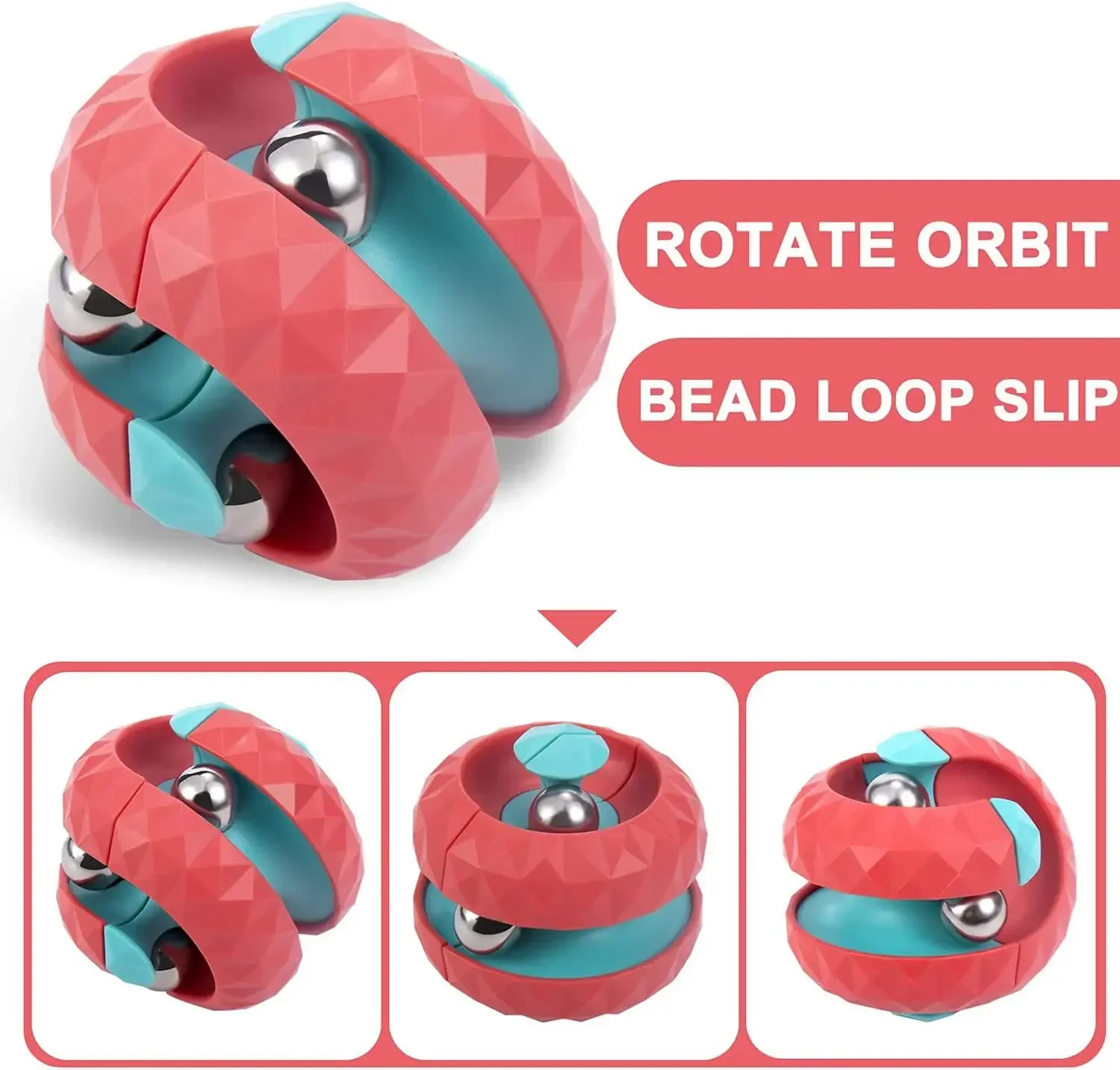 Adults Decompression Toy Children Autism Orbit Ball Cube Anti Hand Spinner Fidget Spinner Sensory Toys for Kid