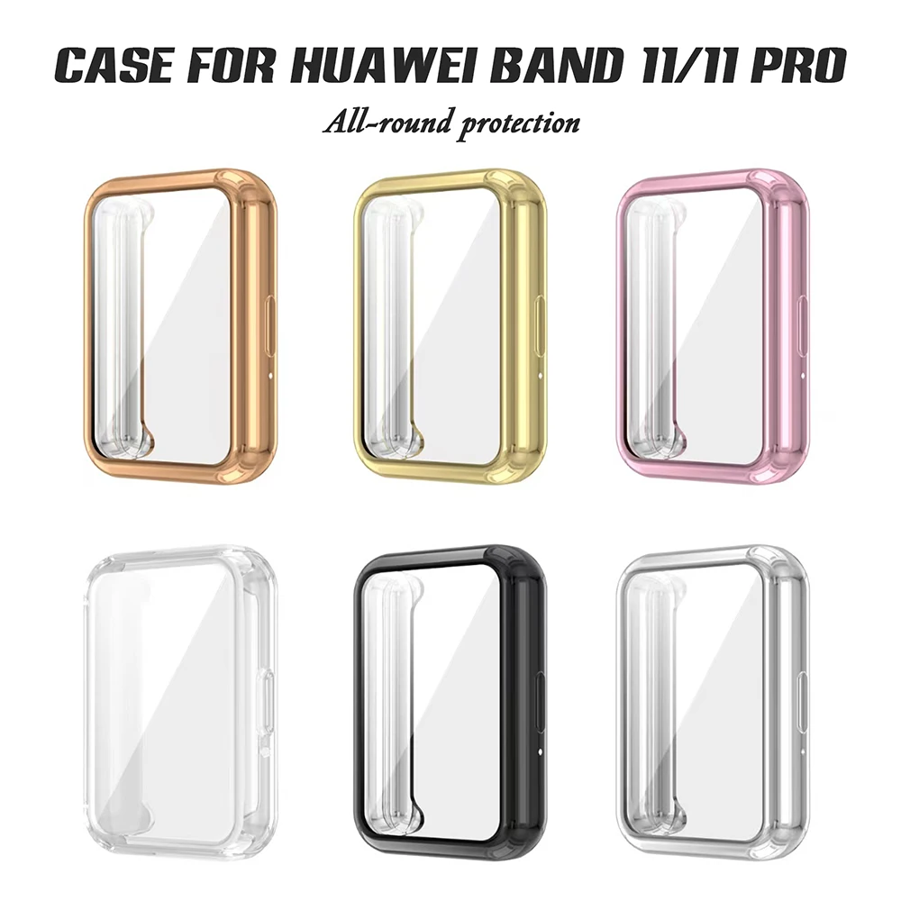 Shockproof Soft TPU Case with Built-in Screen Protector - Full Protection Flexible Cover