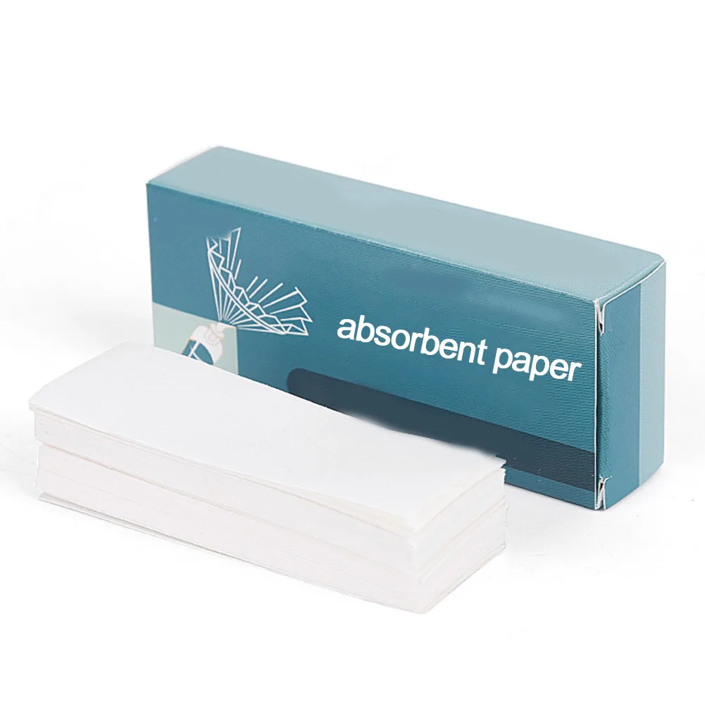 

1box Absorbent Paper 100 Sheets Fiber Material Clean Care Sheet Drying Anti-Sticky Flute Sax Clarinet Button Absorbent Pap
