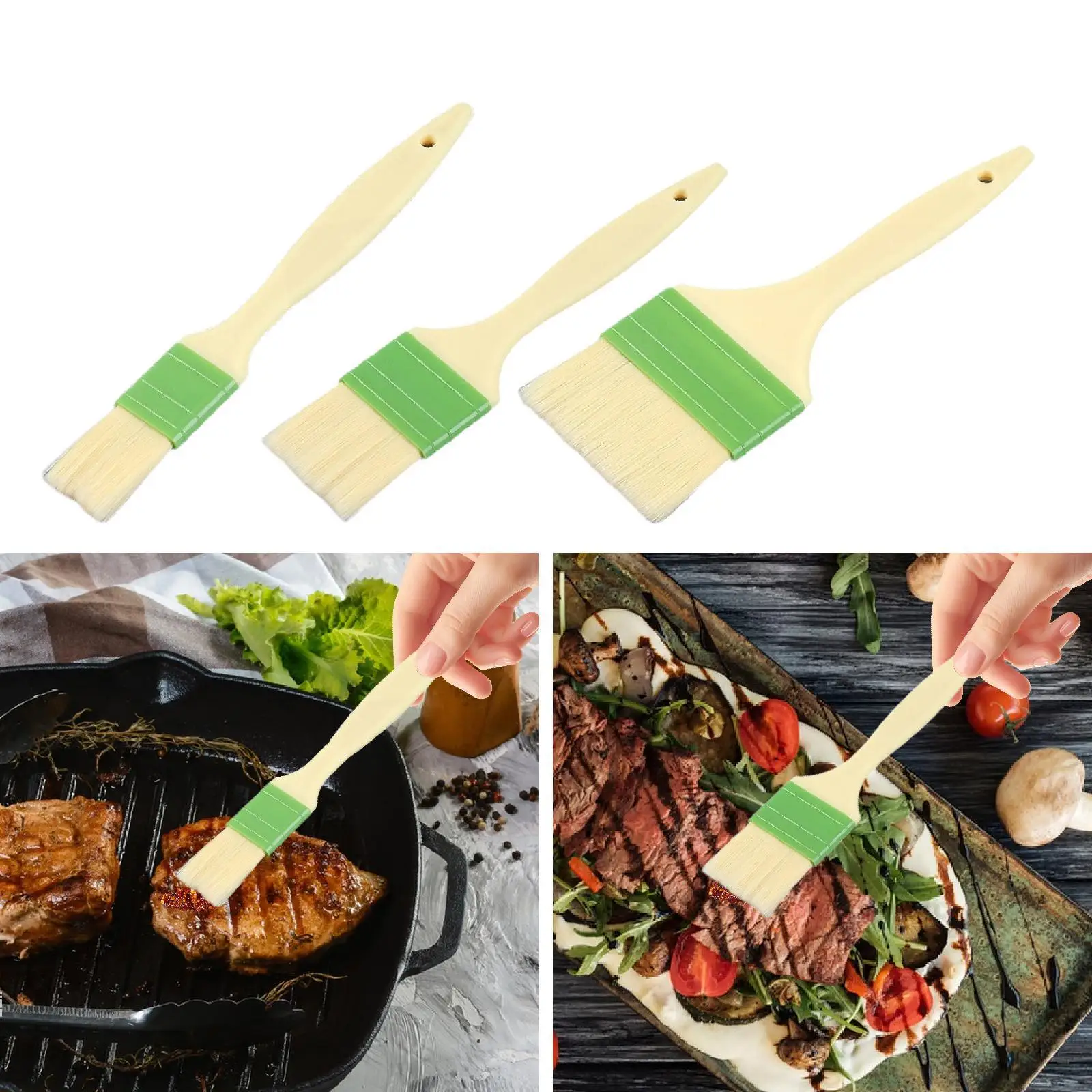 Basting Brush Cooking Brush Butter Kitchen Tool, for Grilling Kitchen Food Barbecue