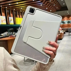 Universal 360° Rotation Tablet Case with Smart Cover for Xiaomi Pad 6 pro 11 (GRAY)
