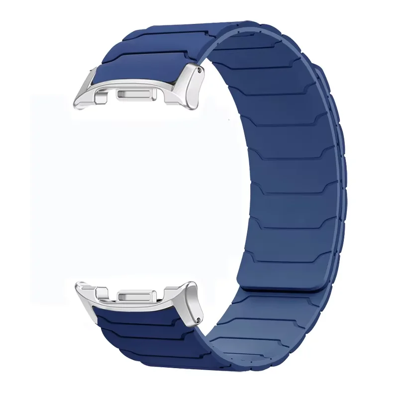 Magnetic Silicone Sports Watch Strap - Universal Fit, Sleek & Durable Bracelet Design