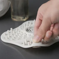 Sink Filter Hair Catcher Bathtub Drain Cover Stopper Sink Mesh Strainer Catch Hairs Bathroom Kitchen Shower Bath Accessories 5