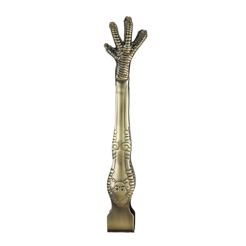 Stainless Steel Claw-Style Ice Tongs Talon Tongs, 20cm Overall Length