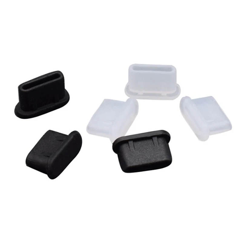 3pcs Type-C 먼지 플러그 전화 USB 충전 포트 보호 커버 RC-N1 원격 제어 드론 용 먼지 방지 캡