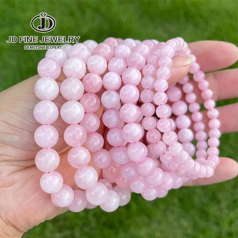  Pink Beaded Bracelet