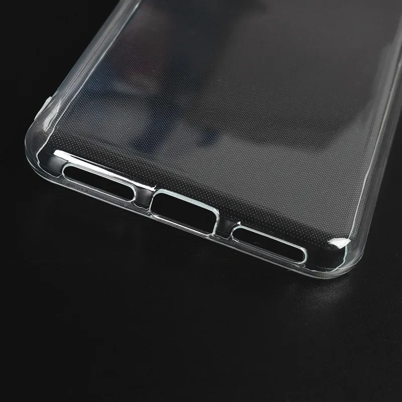 Crystal Clear Soft TPU Protective Case - Transparent Silicone Cover